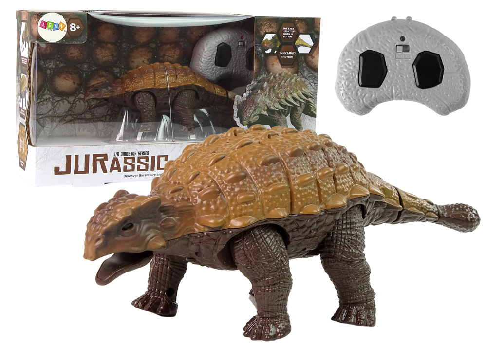 Akku Dinosaurier Ankylosaurus ferngesteuert Sound RC Dino Spielzeug