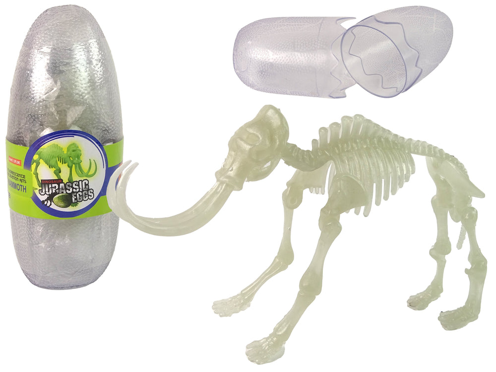 3D Skelett Mammut Dinosaurier Ei Leuchtend Set Bauanleitung Spielzeug