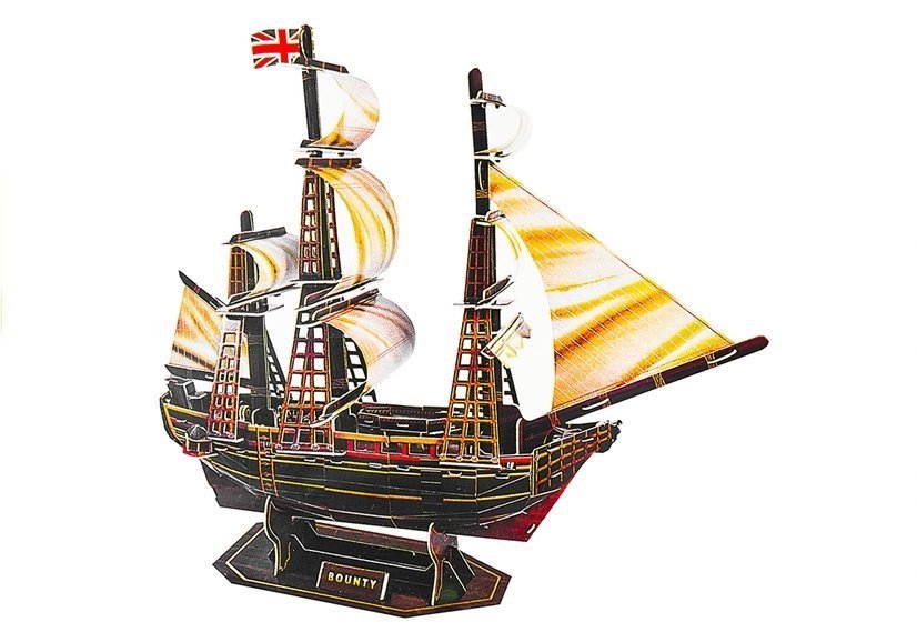 3D Puzzle Puzzlematte Segelschiff Puzzlebrett Spiel 125 Teile
 Teile