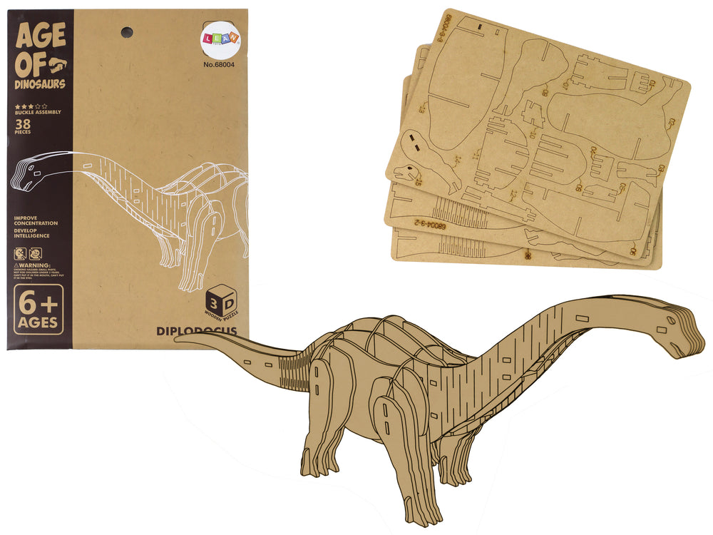 3D Dinosaurier Puzzle Puzzlematte Kinderpuzzle Puzzlebrett 38 Teile