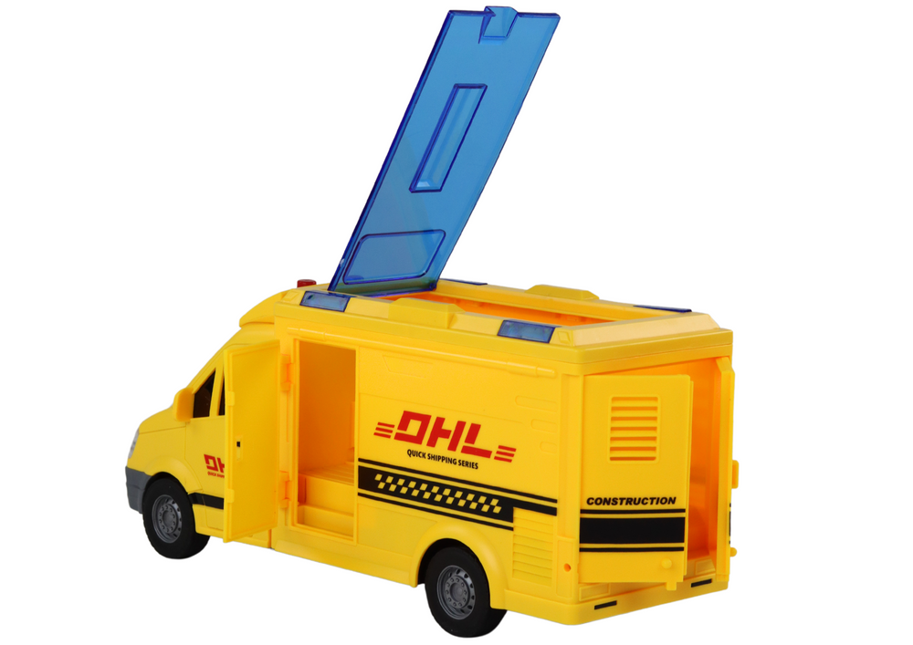 Lieferwagen Reibungsantrieb Lichter Sounds Spielzeug Auto Spielzeug