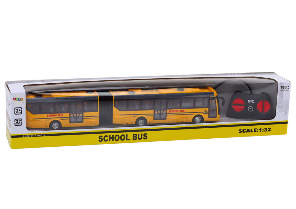 RC Bus Gelenkbus Ferngesteuert Schulbus Spielzeug Lichter Leuchten