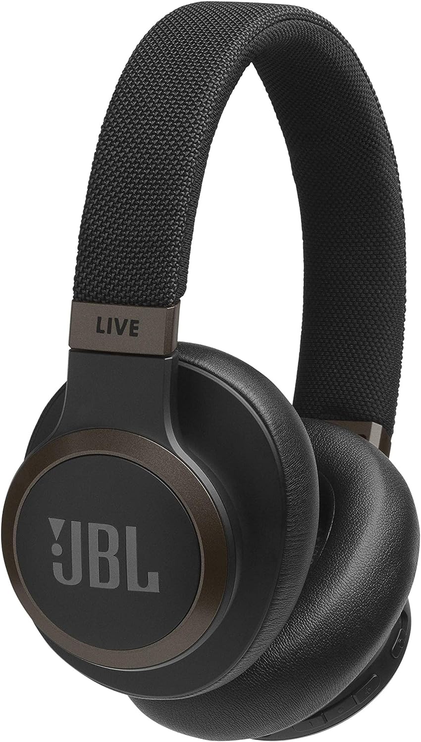 (B) JBL LIVE 650BTNC kabellose Over-Ear Kopfhörer in Schwarz Bluetooth