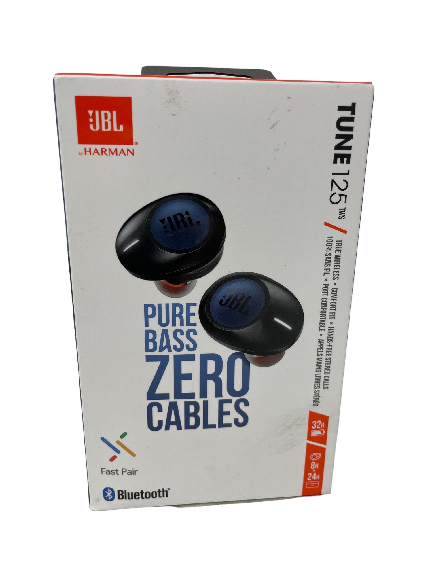 (B) JBL Tune 125 TWS In-Ear Bluetooth-Kopfhörer blau
