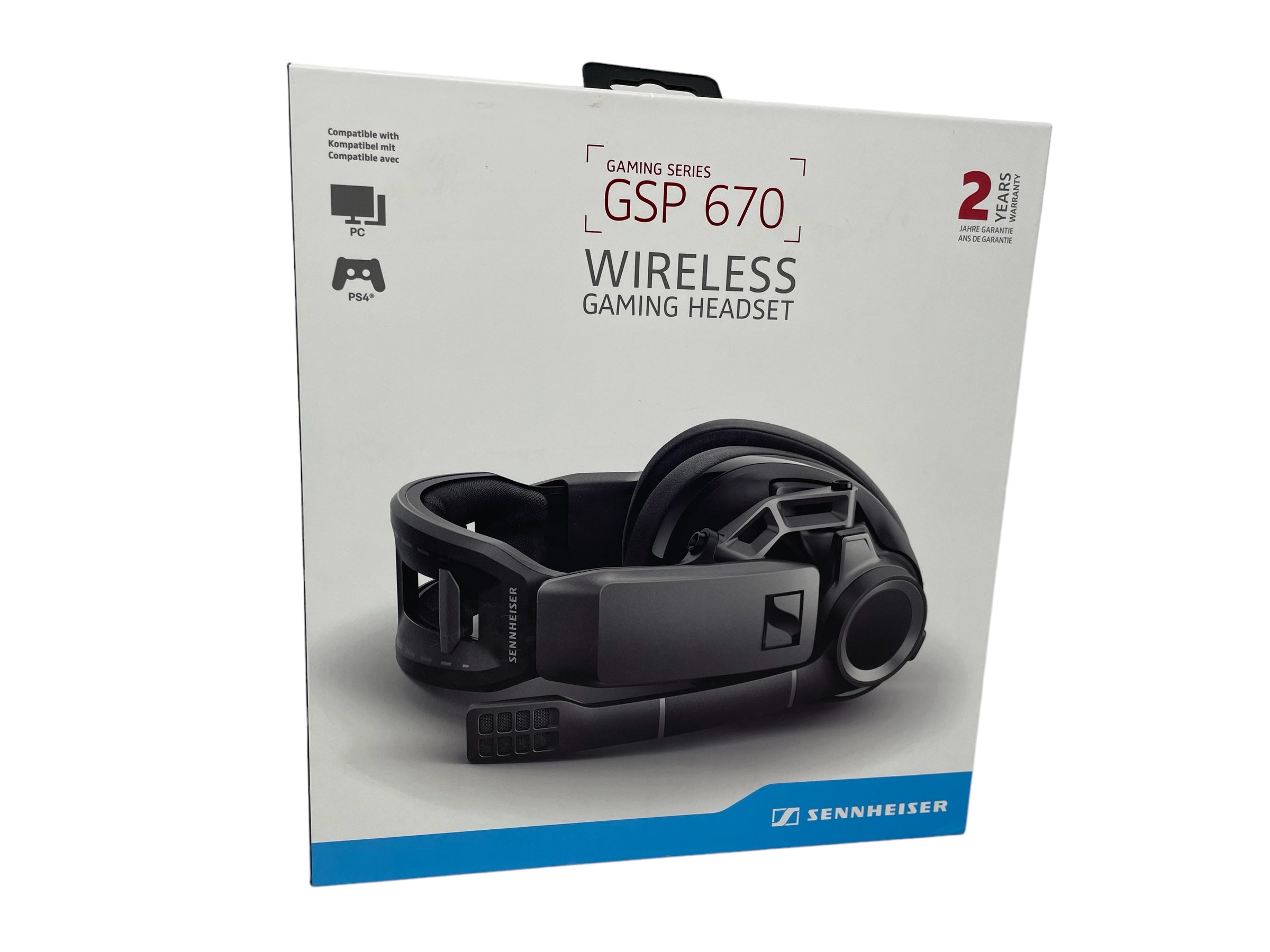 (B) Sennheiser GSP 670 Bluetooth Kopfhörer Headset 7.1-Surround-Sound, für PC, PS5, PS4