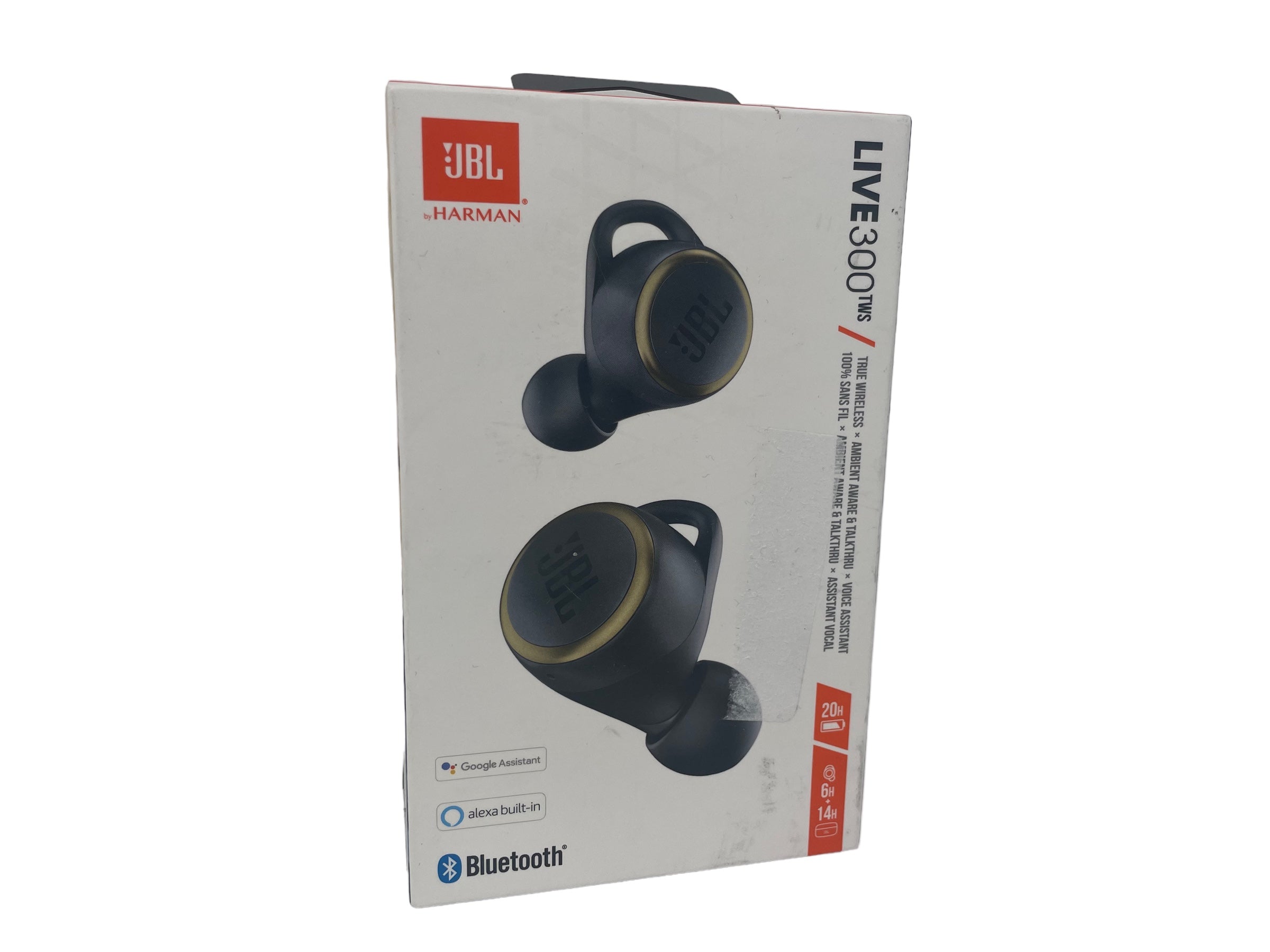 (B) JBL LIVE 300TWS In-Ear Bluetooth Kopfhörer in Schwarz