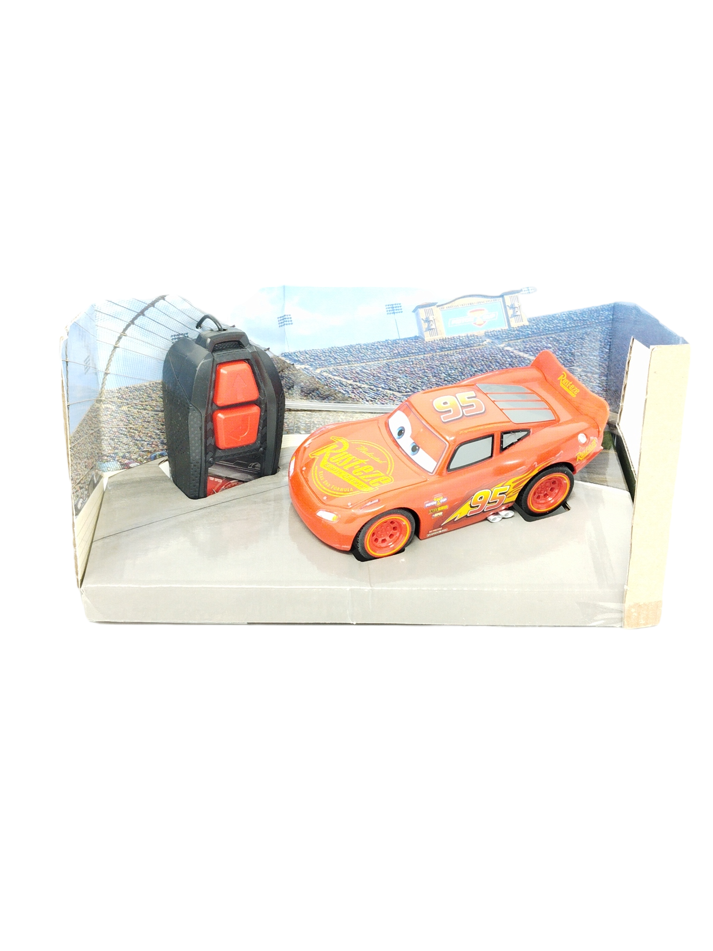 (B) Dickie Toys Disney Cars Ferngesteuertes Spielzeugauto