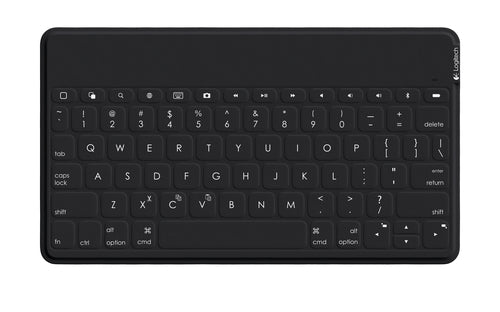 (B) Logitech Keys-to-Go Kabellose Tablet-Tastatur, Bluetooth, iOS FR AZERTY