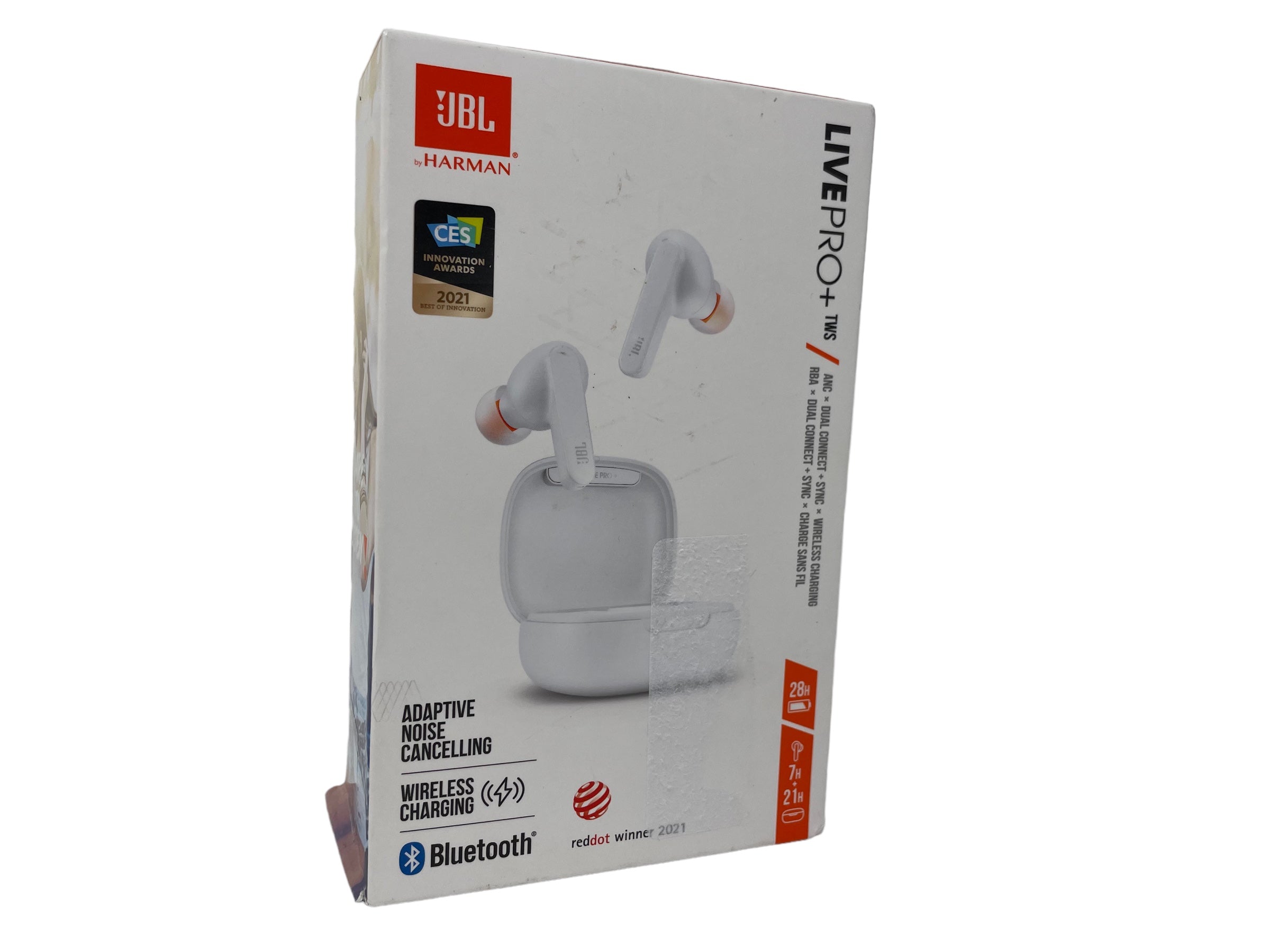 (B) JBL LIVE PRO+ TWS Bluetooth In-ear Kopfhörer Weiß