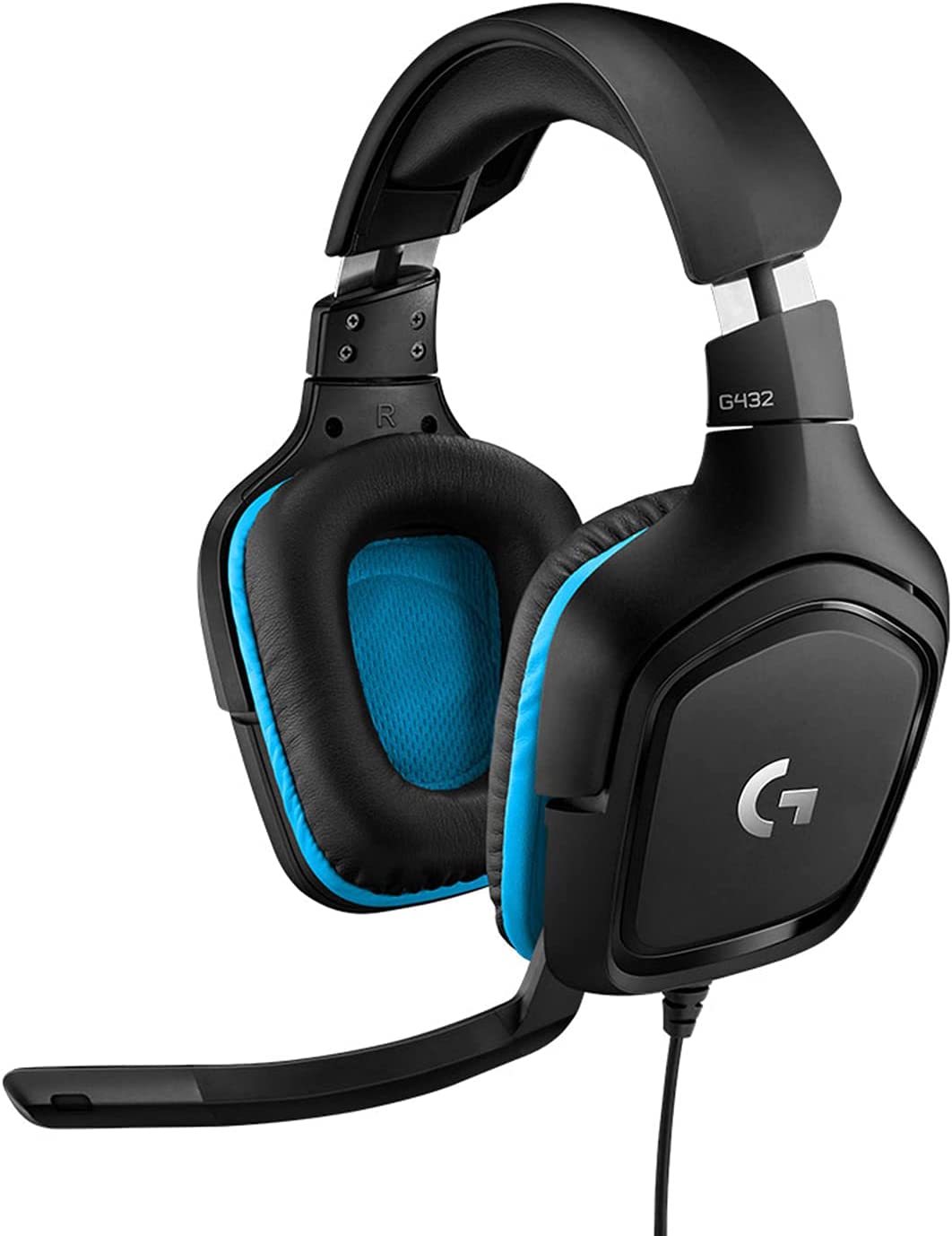 (C) Logitech G432 kabelgebundenes Gaming-Headset, 7.1 Surround Sound