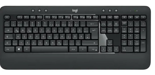 (B) Logitech MK540 Advanced Kabellose Tastatur UK QWERTY