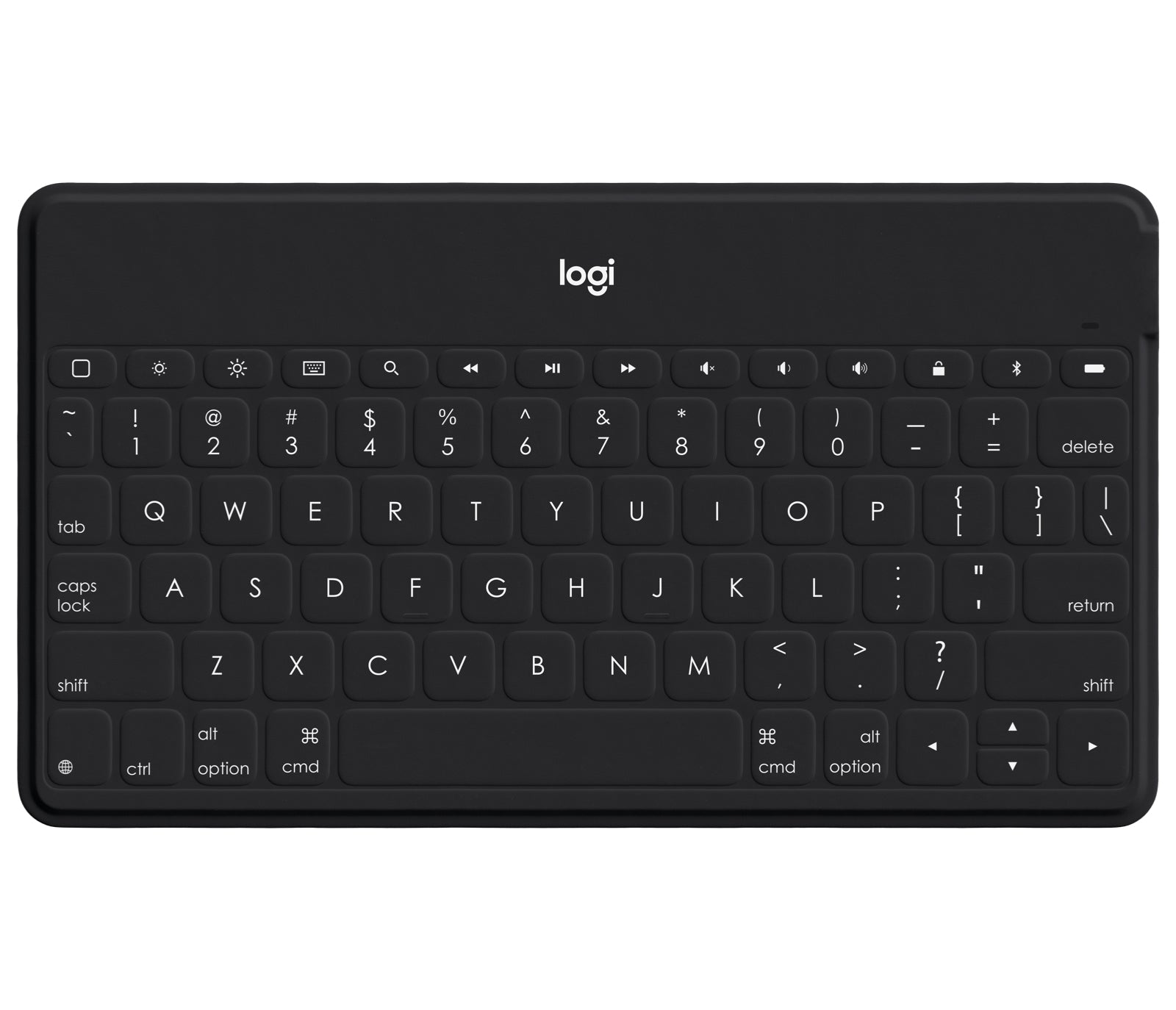 (B) Logitech Keys-to-Go Kabellose Tablet-Tastatur, Bluetooth IT QWERTY