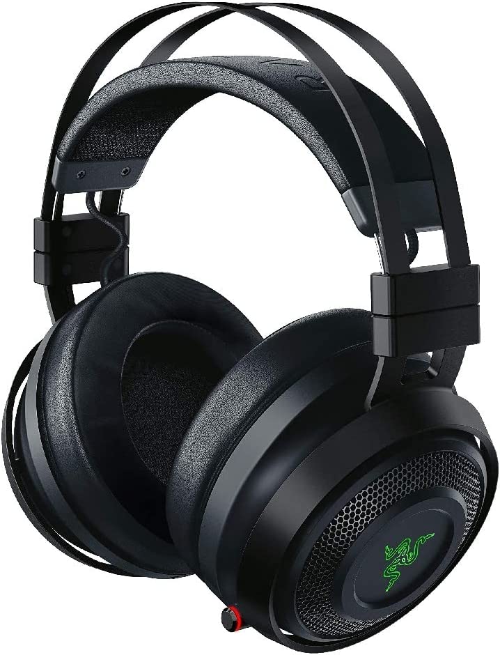 (G1)  Razer Nari Ultimate – Wireless Gaming Headset (Kabellose HyperSense Kopfhörer, Ohrpolster mit Kältegel