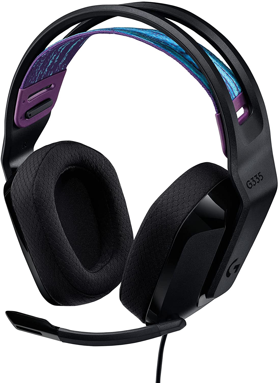 (G1) Logitech G335 Kabelgebundenes Gaming-Headset, Flip-to-Mute-Mikrofon
