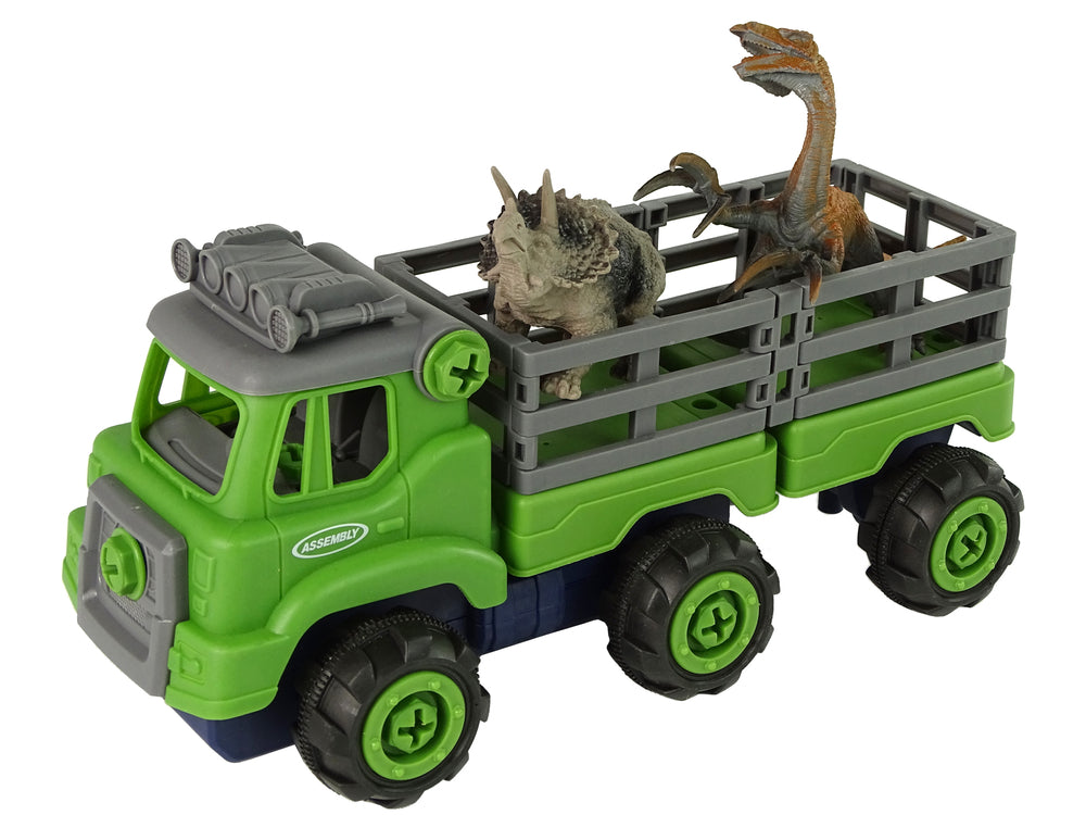 Dinosaurier-Schraubenzieher LKW Transport Lastwagen Bohrer Set Auto