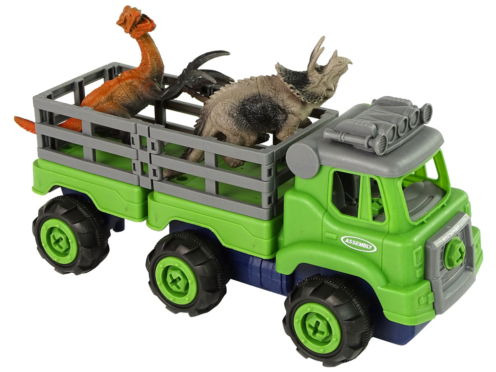 Dinosaurier-Schraubenzieher LKW Transport Lastwagen Bohrer Set Auto