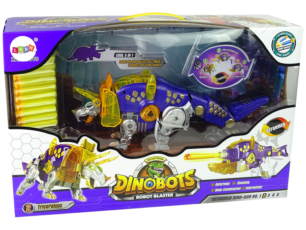 Dinosaurier-Schrotflinte Dinobots 2 in 1 Gewehr Spielzeug Pistole Set