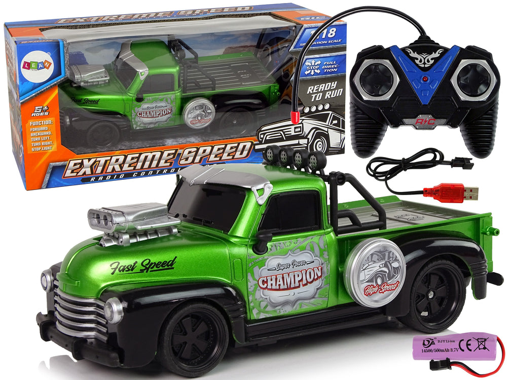 Ferngesteuert Pick-up Truck RC Car Spielzeugauto Fahrzeug Speed