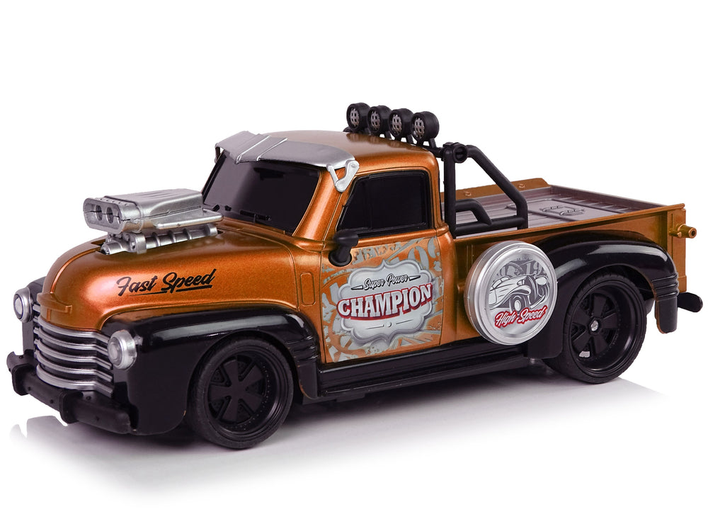 Braun Ferngesteuerter Pick up RC Auto Extreme Speed Spielzeugauto