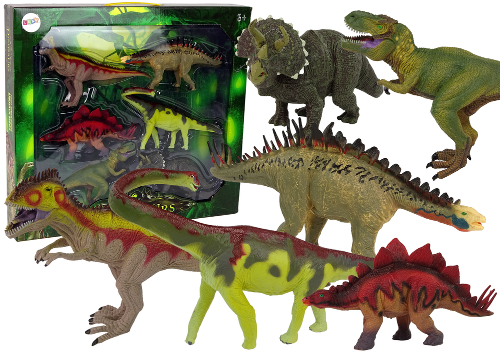 Dinosaurier-Set Riesig Figuren Dinosaurierwelt Sammlung Spielzeug Park