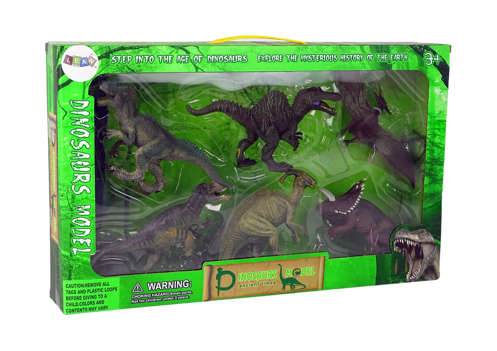 Dinosaurier-Set Groß Modellfiguren Tiere Set Dinosaurier Triceratops