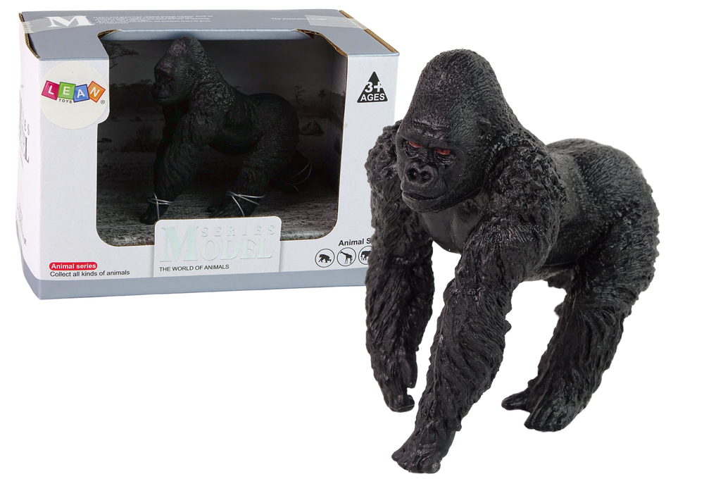 Gorilla-Tierfiguren Wildtier Figuren Spielzeug Gorilla-Figur Modell