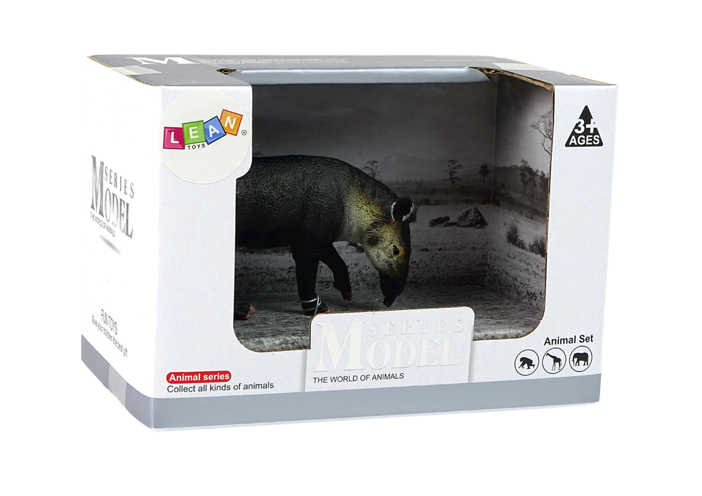 Sammlerfigur Tapir Tier Wildtier Figur Modell Spielzeug Tapir-Figur