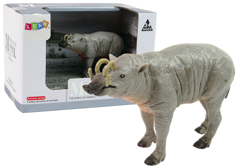 Babirussa Sulaweska Sammelfigur Tier Wildtier Figur Modell Spielzeug