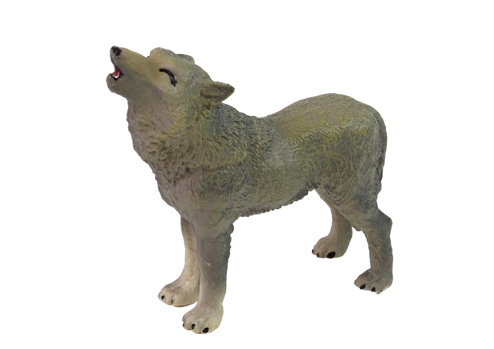 Wolf Tierfiguren-Set Waldtier Figur Spielzeug Modell Tier Spielfigur