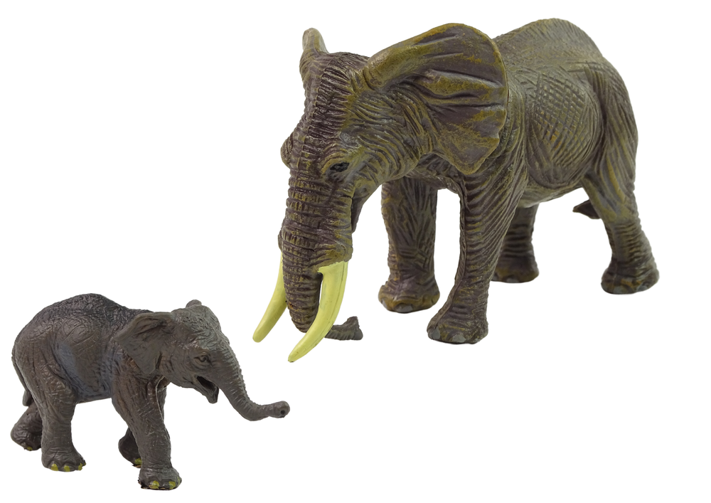 Set Elefantenfiguren Elefant Tiere Wildtiere Figuren Spielzeug Modelle