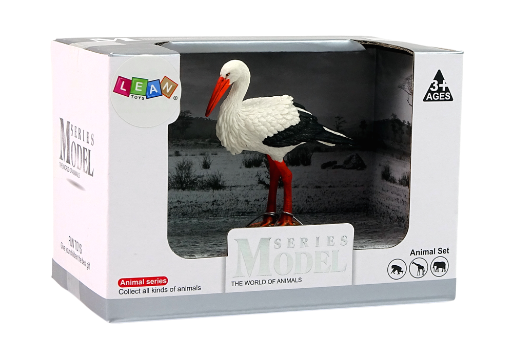 Sammlerfigur Weißstorch Tier Wildtier Figur Modell Spielzeug Storch