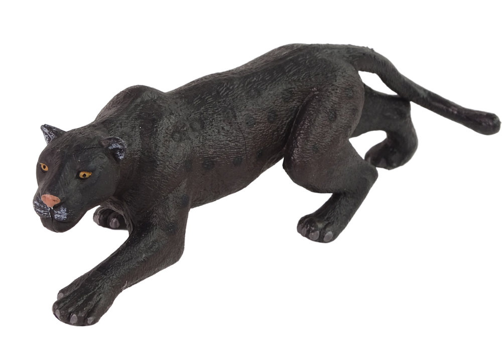 Black Panther Tierfiguren-Set Panther-Figur Zoo Spielzeug Modell Figur