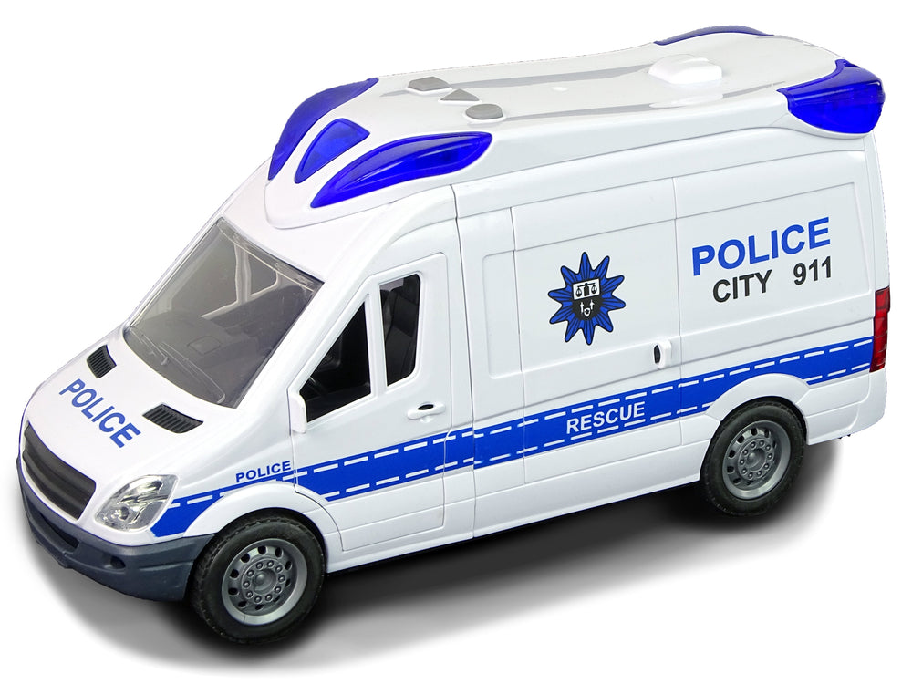 Polizeifunkwagen Polizeiradio Autolicht Soundeffekte Polizeiauto Auto