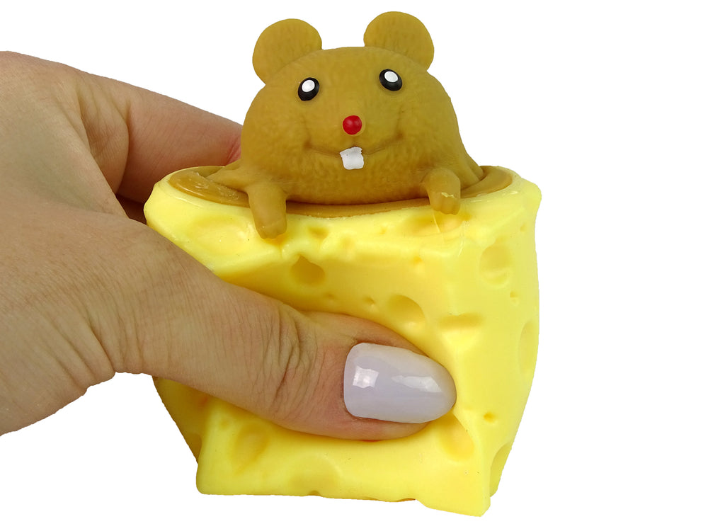 Squishy Käse Maus Käsemaus Antistress Spielzeug Käsewürfel Stressabbau