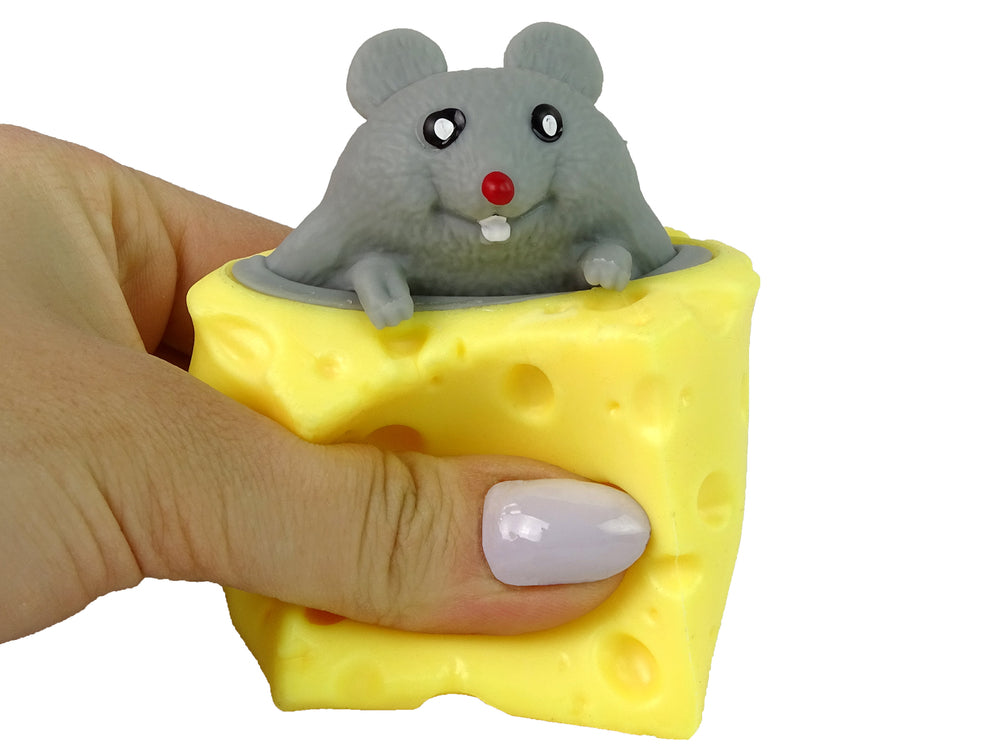 Squishy Käse Maus Käsemaus Antistress Spielzeug Käsewürfel Stressabbau