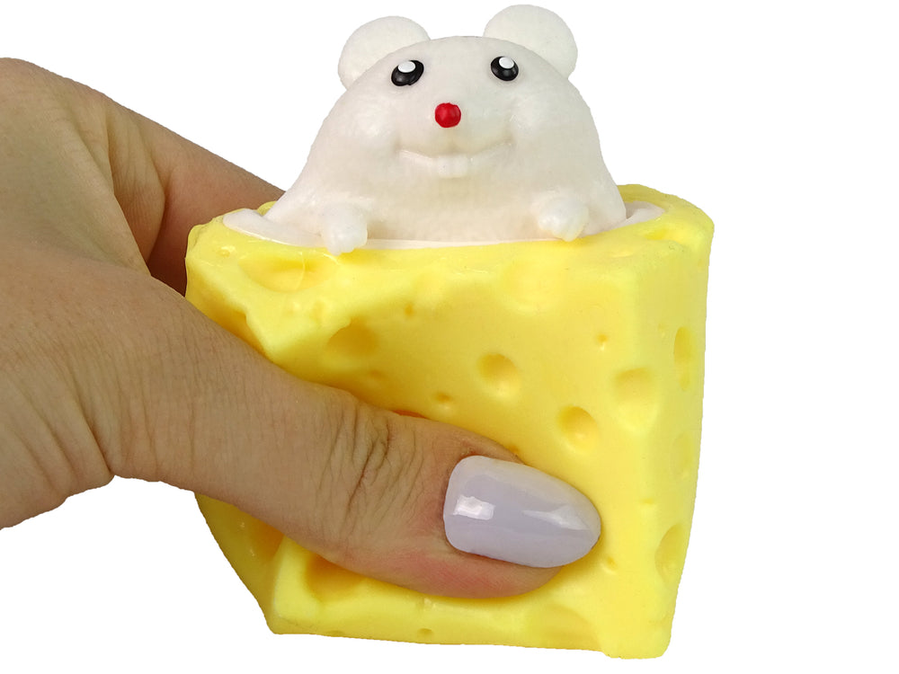 Squishy Käse Maus Käsemaus Antistress Spielzeug Käsewürfel Stressabbau