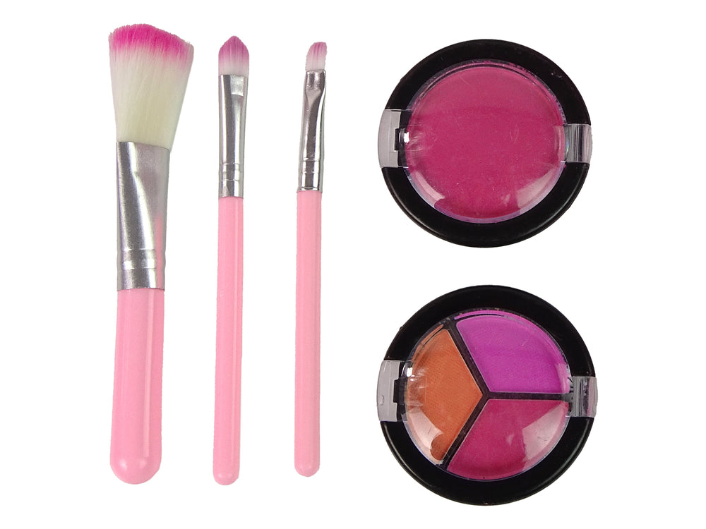 Mädchen Beauty-Set Zubehör Haarbürste Kosmetik Accessoire Handtasche