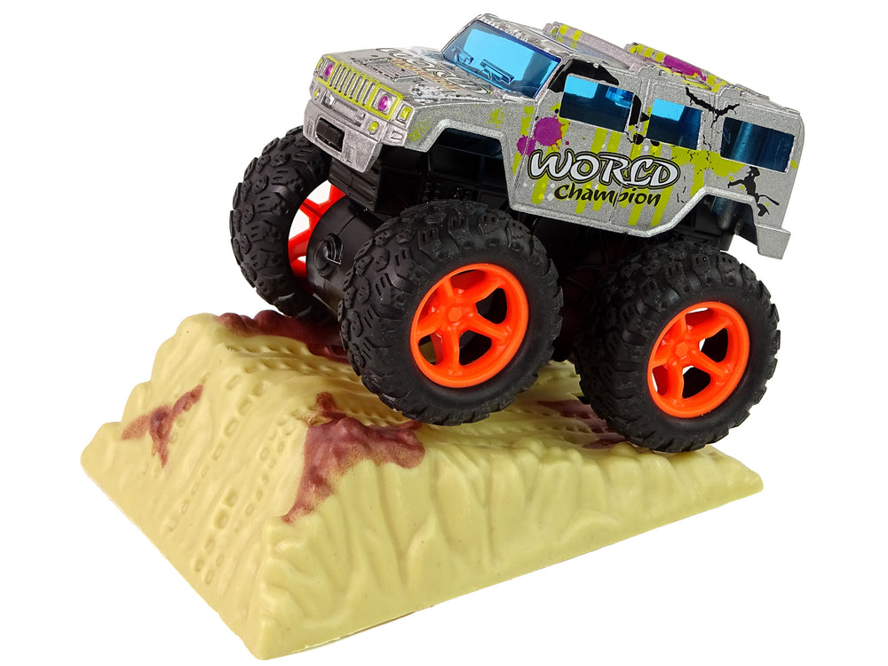 Resorak Monster Truck Pull Back Antrieb Geländewagen Auto Monstertruck