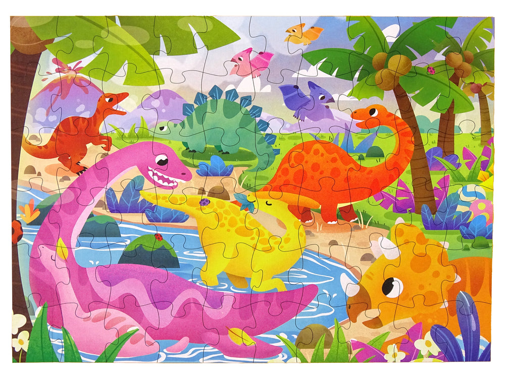 Kinder Dinosaurier Dino Tierpuzzle Kinderpuzzle Puzzle 60 Teile