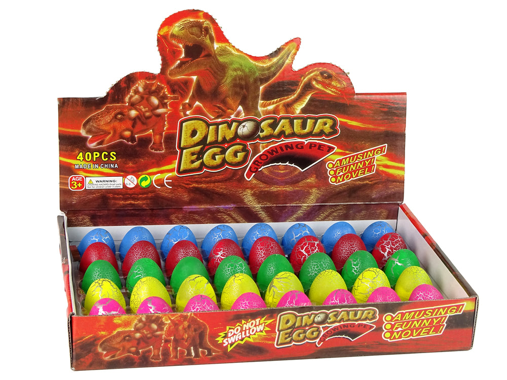 Dinosaurier-Ei Magisch Spielzeug Plastikei Tier Schale Set Dinosaurier