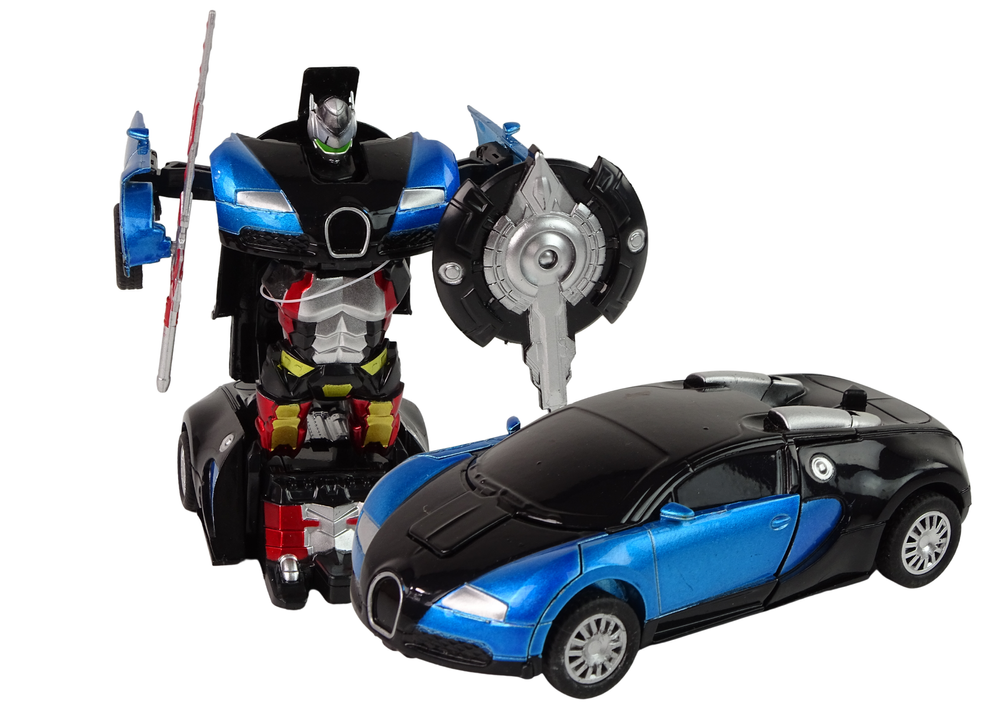 Roboter Transformers Auto Set Roboterauto Spielzeug Rückzugsantrieb