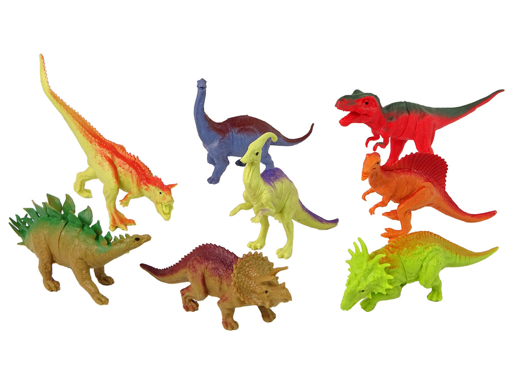 Set Dinosaurierfiguren Zubehör Spielzeug Dinosaurier Steine Bäume Eier