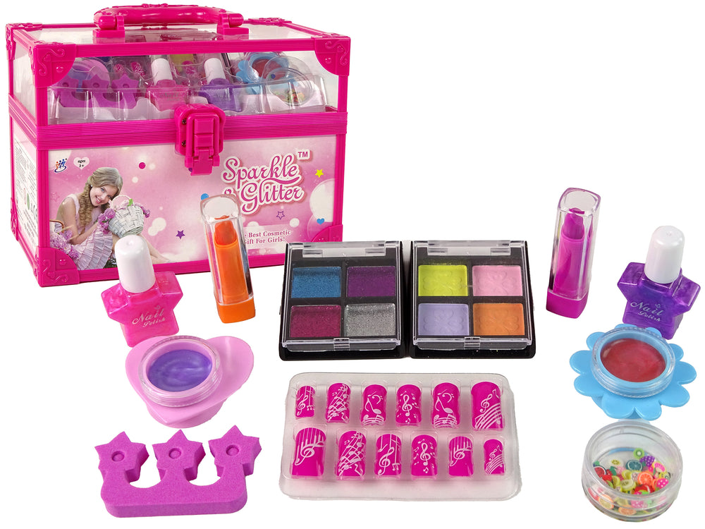 Mädchen Schminkset Kinder Make-Up Set Koffer Schönheitsset Beauty-Set