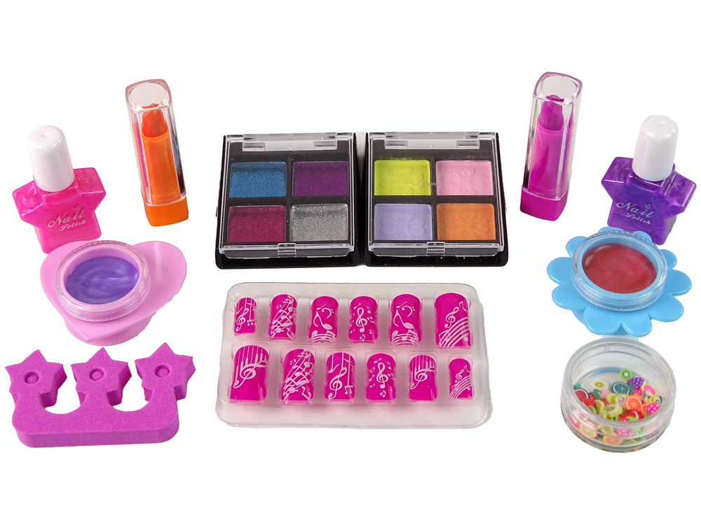 Mädchen Schminkset Kinder Make-Up Set Koffer Schönheitsset Beauty-Set