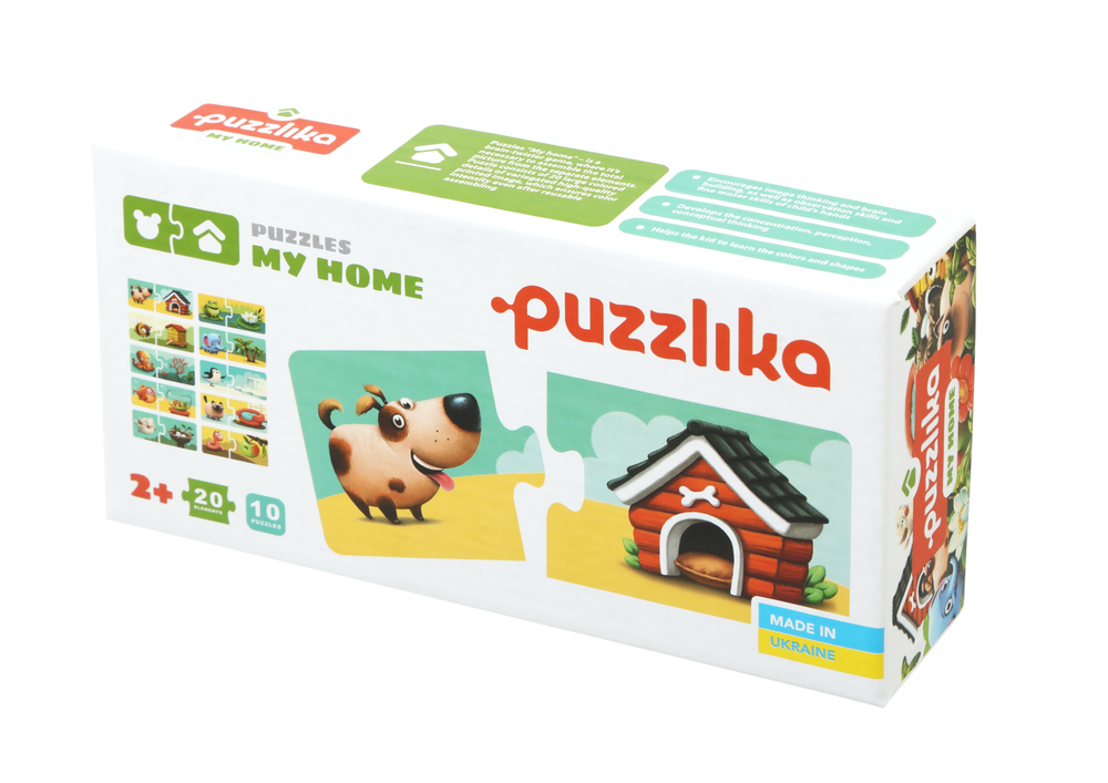 Mein Zuhause Tierheim Tiere Kinderpuzzle Tierpuzzle Puzzle 20 Teile