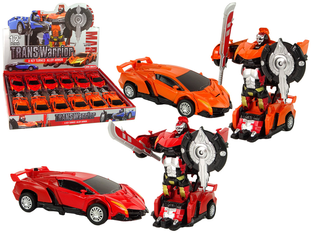 Roboter Transformers Auto Set Roboterauto Spielzeug Anhänger Set Spiel