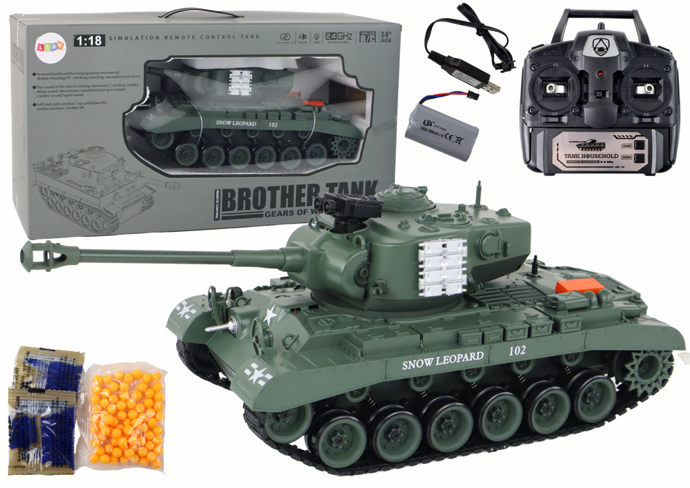 RC Panzer Kanone Ferngesteuert Militär Waffen Krieg Spielzeug Tank