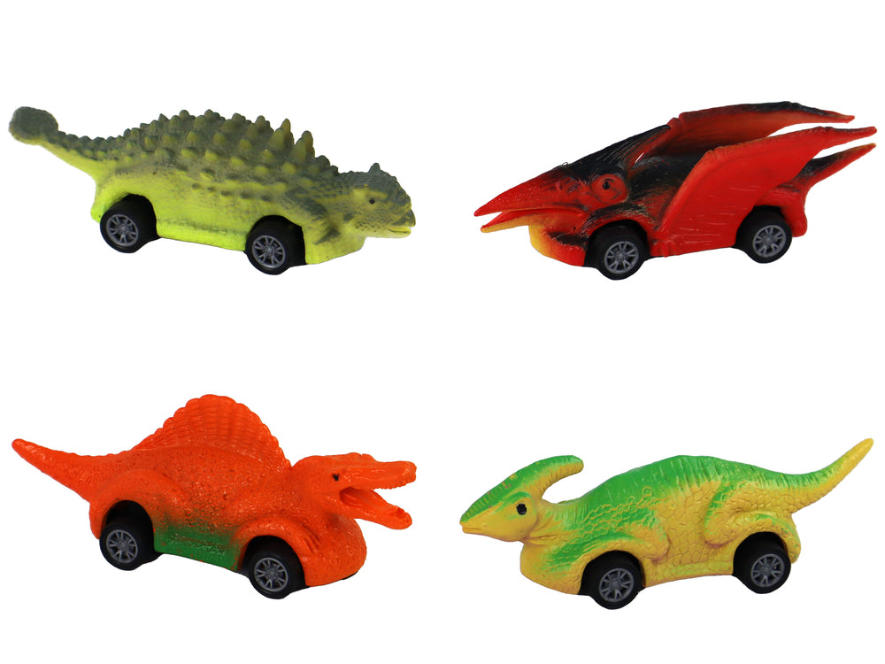 Set Dinosaurierautos Fraktionsantrieb Autos Dinosaurier Spielzeugautos