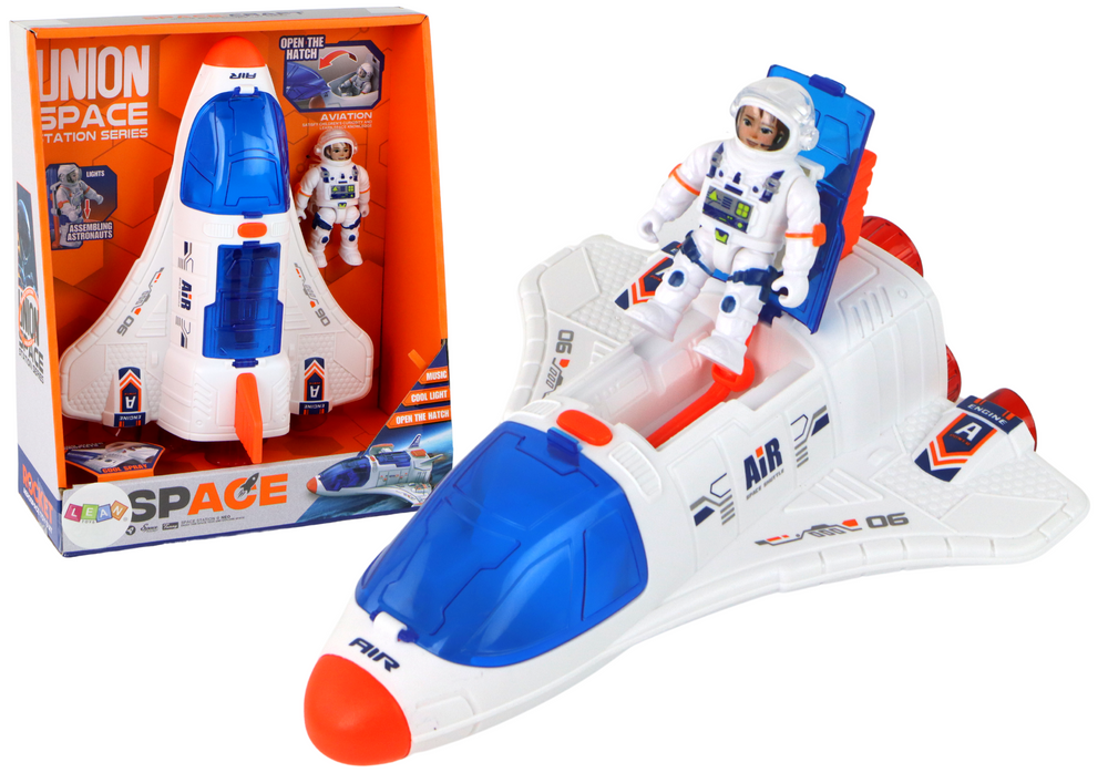 Weltraummission Weltraumset Weltraumrakete Kosmonaut Set Space Mission