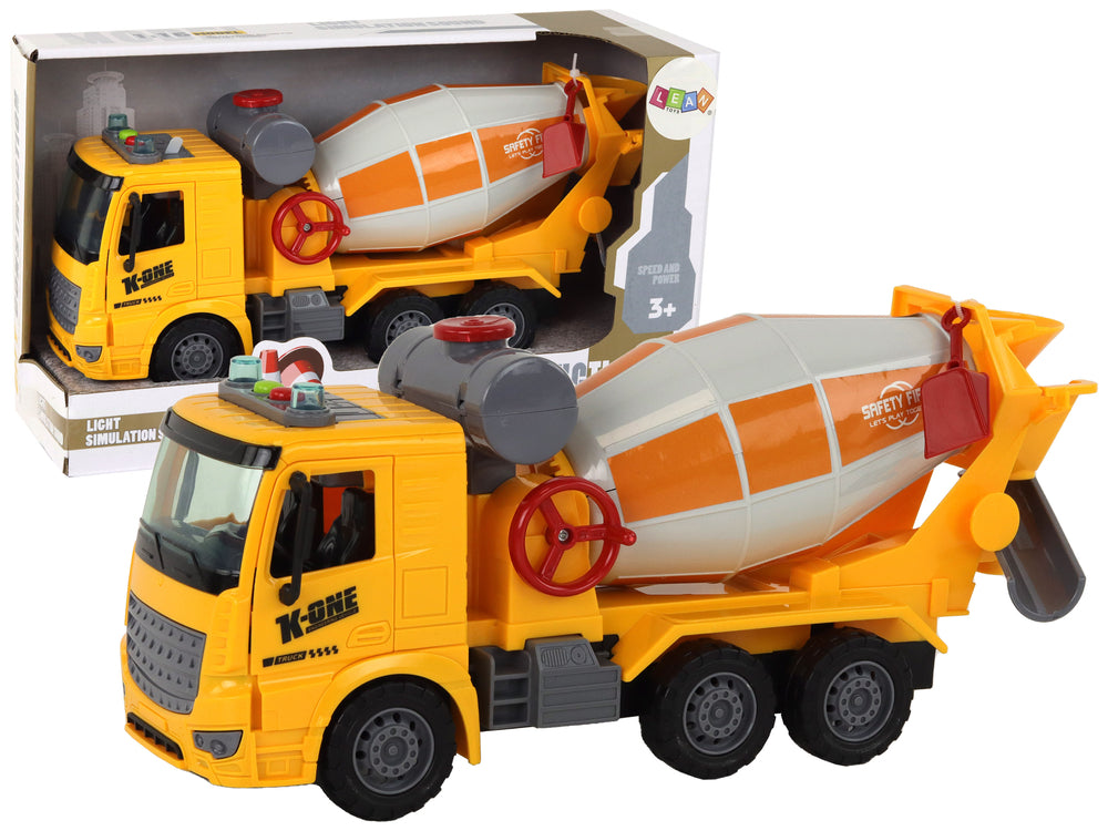 Betonmischer Truck LKW Sound Spielzeug Miniatur Baufahrzeug Maschine